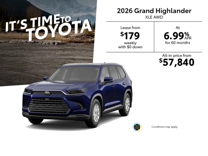 2026 Toyota Grand Highlander