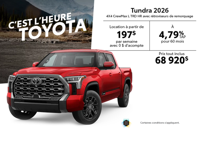Toyota Tundra 2026