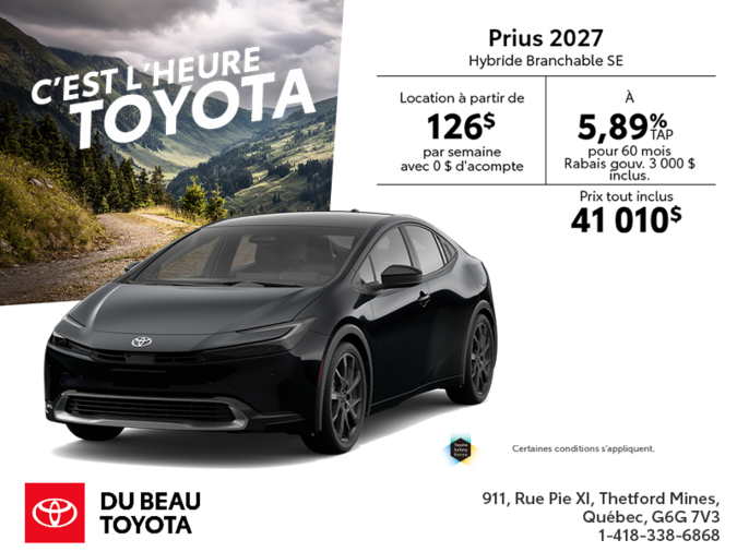 Toyota Prius Plug-In Hybrid 2027
