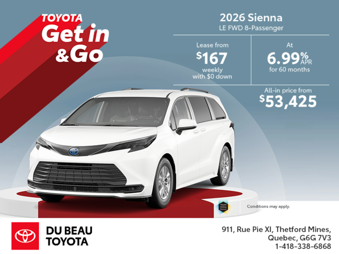 2026 Toyota Sienna Hybrid