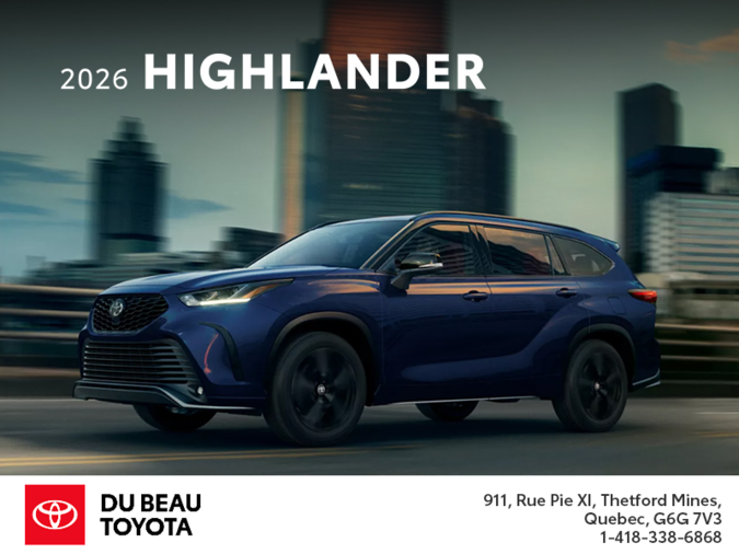2026 Toyota Highlander