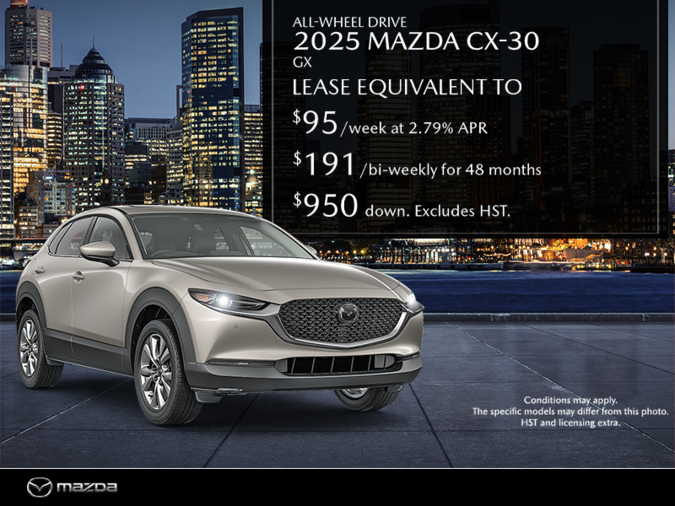 Woodstock Mazda - Get the 2025 Mazda CX-30