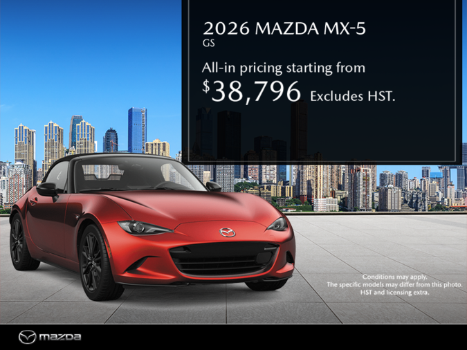 Woodstock Mazda - Get the 2026 Mazda MX-5