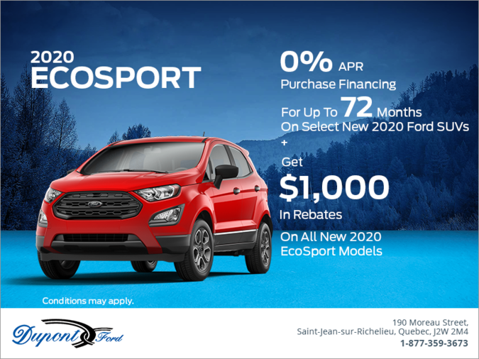 2020 Ford EcoSport!
