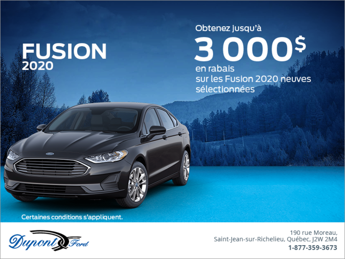 Ford Fusion 2020!