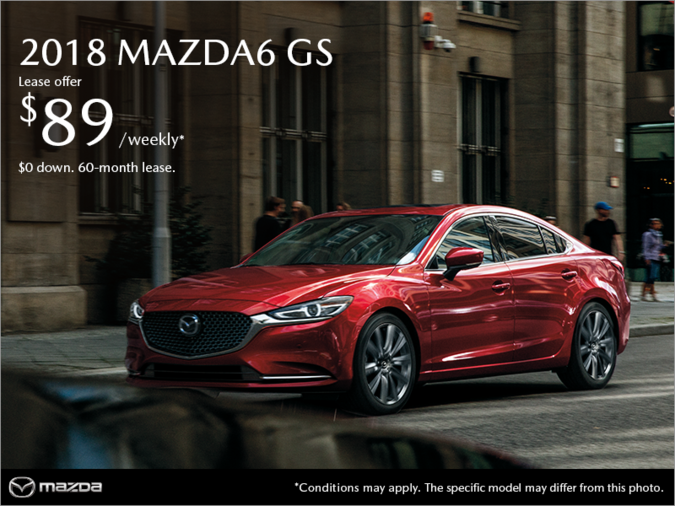 Get the 2018 Mazda6!