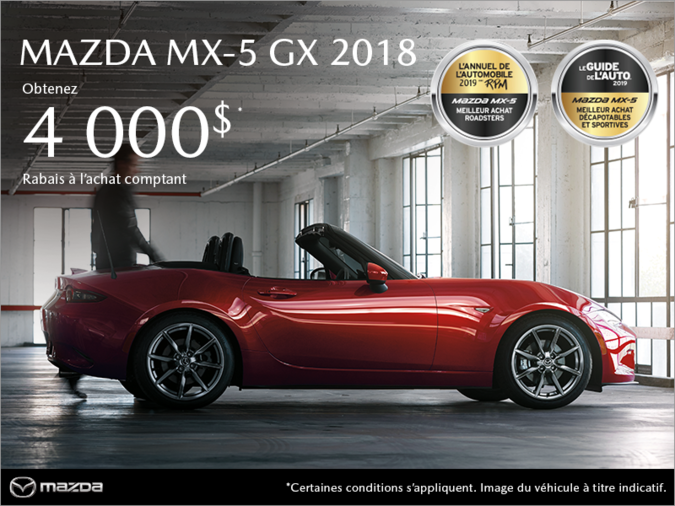 Mazda Repentigny - Procurez-vous la Mazda MX-5 2018!