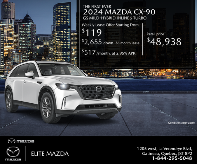 Get the 2024 Mazda CX-90 MHEV