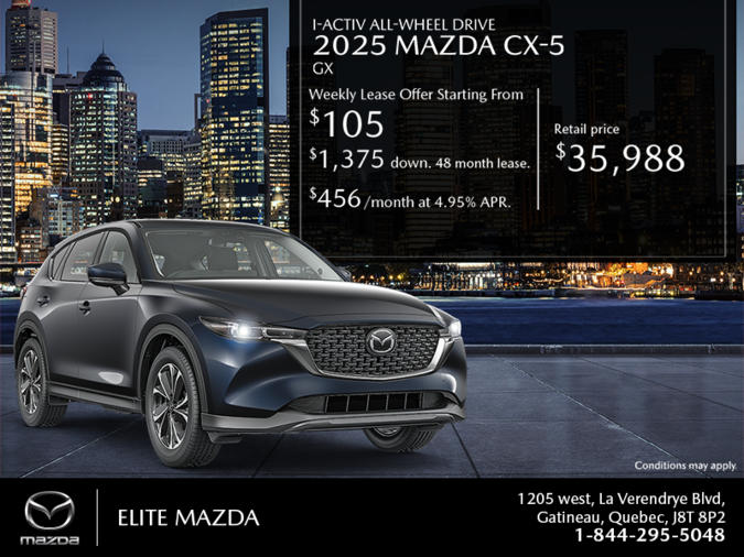 Get the 2025 Mazda CX-5