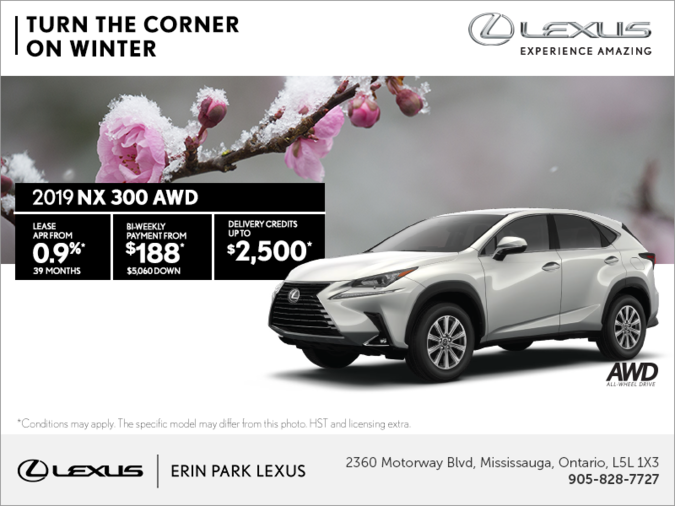 Get the 2019 Lexus NX 300 today!