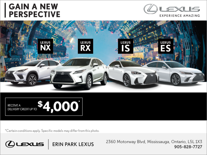 Gain a new perspective - Find new places with a Lexus!