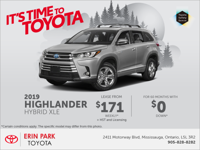 2019 Toyota Highlander Hybrid