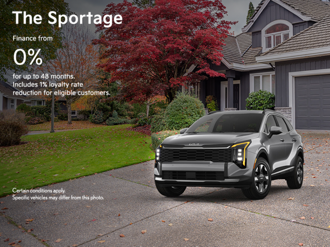 Get the 2026 Kia Sportage!