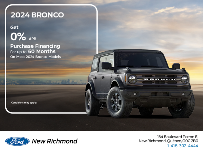 2024 Ford Bronco