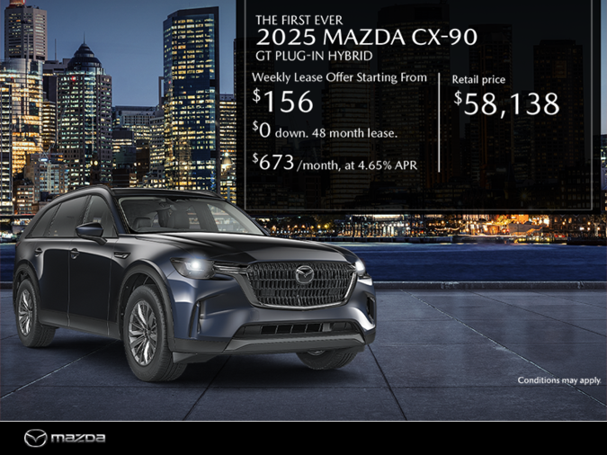 Get the 2025 Mazda CX-90 PHEV