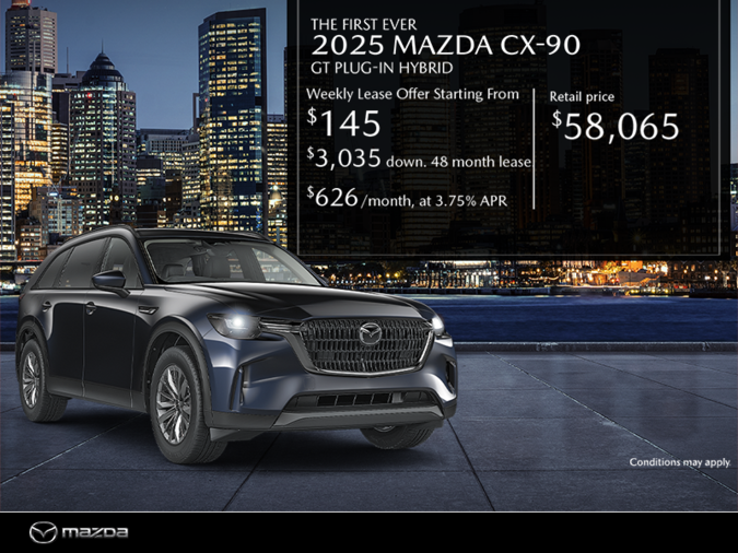 Get the 2025 Mazda CX-90 PHEV