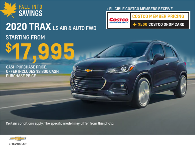 Get the 2020 Chevrolet Trax