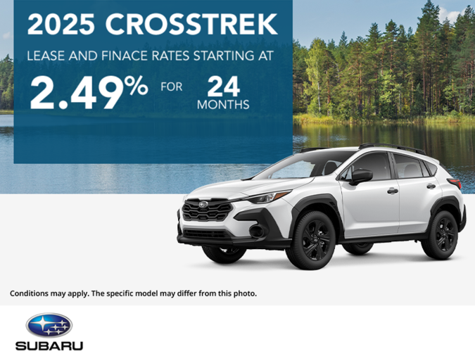Get the 2025 Subaru Crosstrek Today!