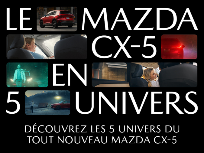 Le Mazda CX-5 en 5 univers