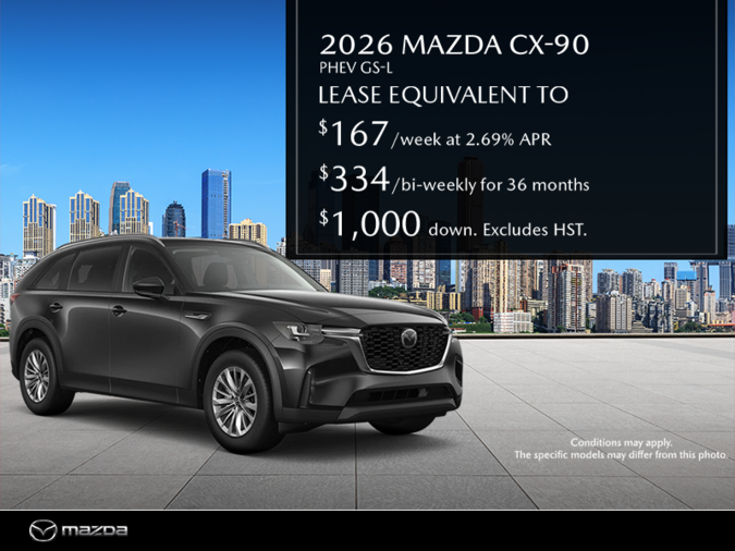 2026 Mazda CX-90 Plug-In Hybrid