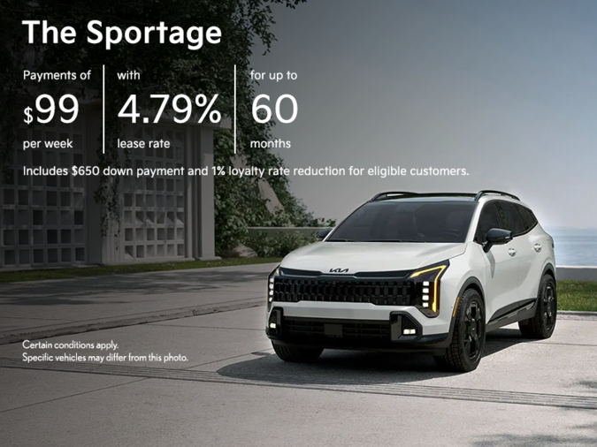 Get the 2026 Kia Sportage!