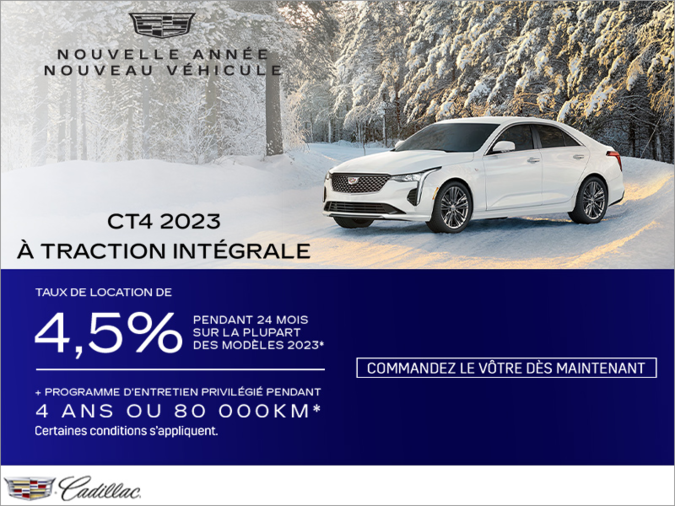 Cadillac CT4 2023