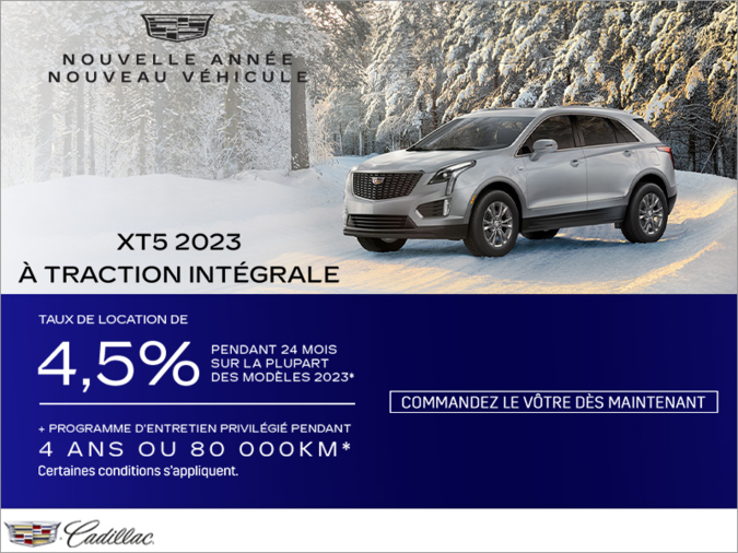 Cadillac XT5 2023