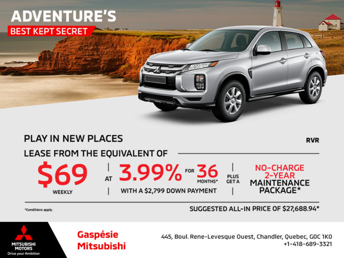 Get the 2025 Mitsubishi RVR