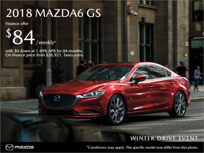 Gerry Gordon's Mazda - Get the 2018 Mazda6 today!