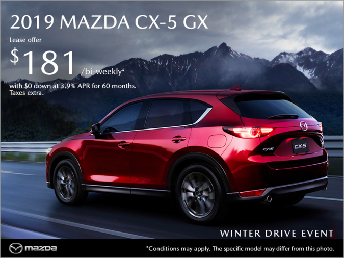 Gerry Gordon's Mazda - Get the 2019 Mazda CX-5 today!