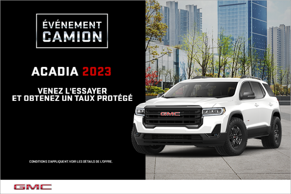 Le GMC Acadia 2023