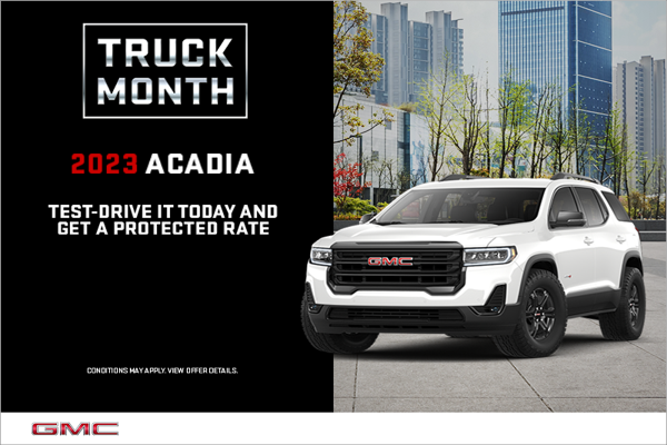The 2023 GMC Acadia