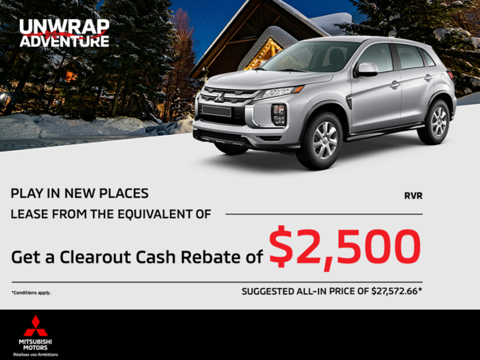 Get the 2025 Mitsubishi RVR