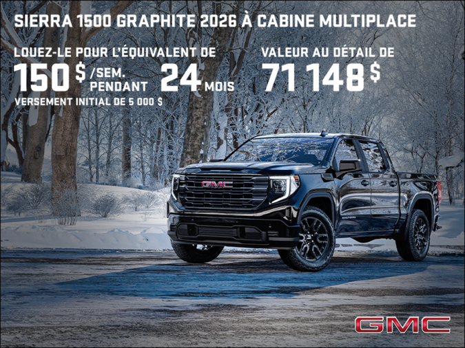 Le GMC Sierra 1500 2026