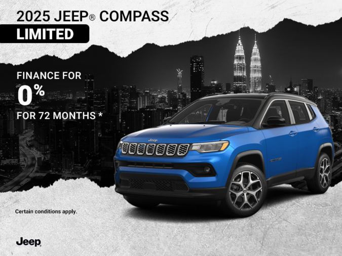Get the 2025 Jeep Compass!
