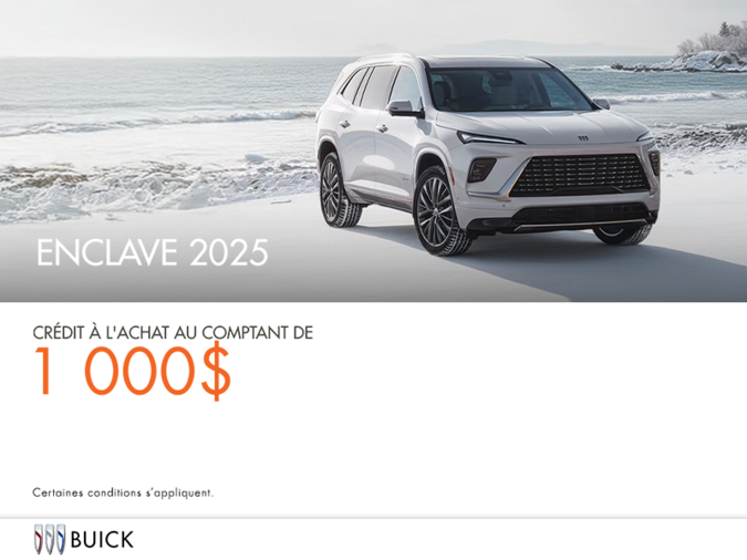 Procurez-vous le Buick Enclave 2025