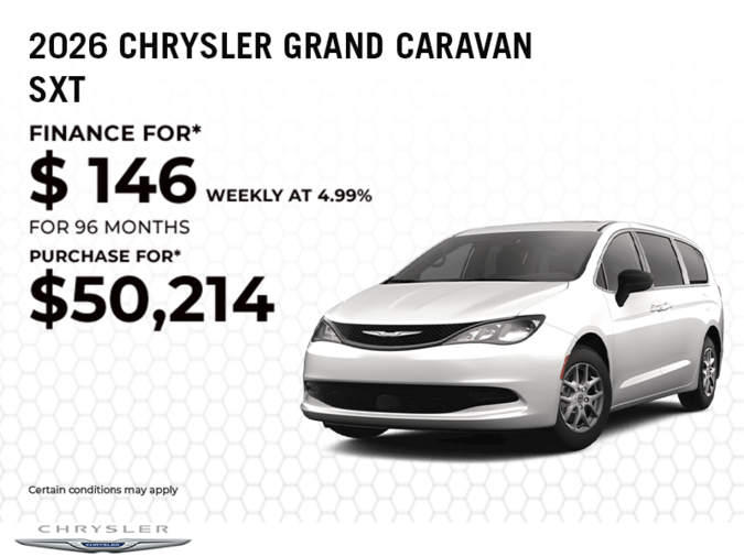 2026 Chrysler Grand Caravan