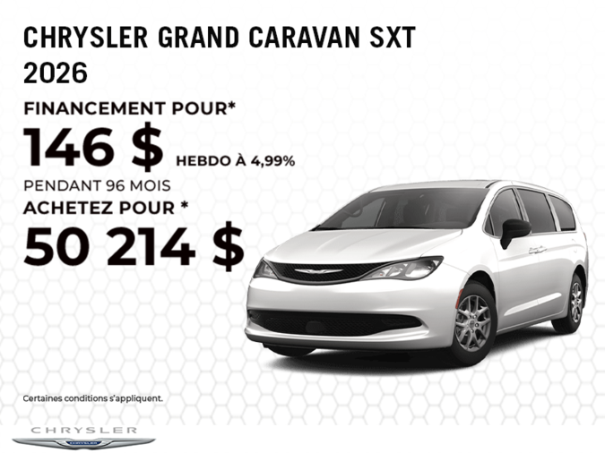 Chrysler Grand Caravan 2026