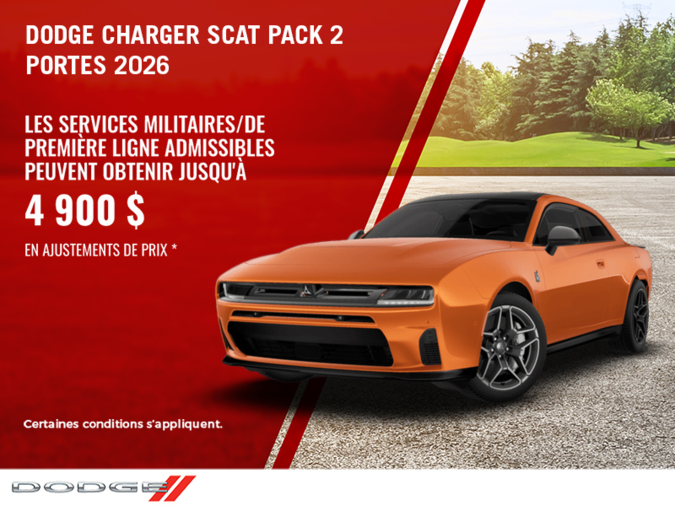 Dodge Charger 2-Portes 2026