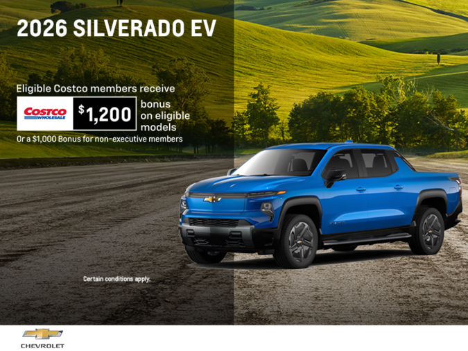 Get the 2026 Chevrolet Silverado EV