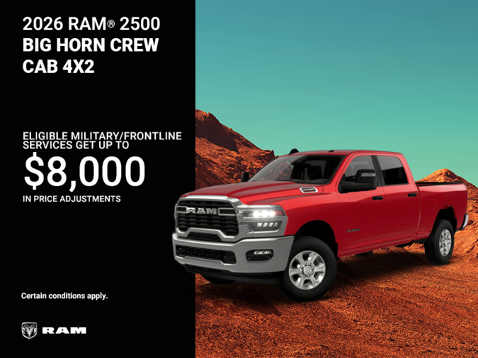 Get the 2026 RAM 2500