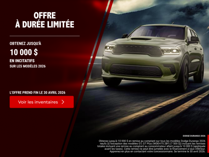 L'événement mensuel Dodge