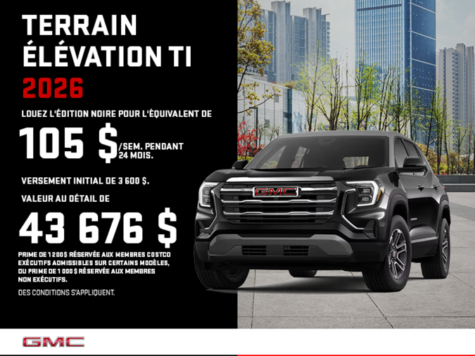 Le GMC Terrain 2026