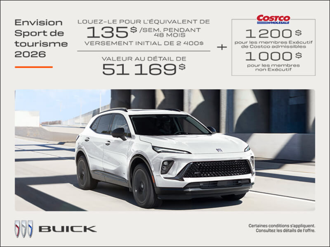 Procurez-vous la Buick Envision 2026