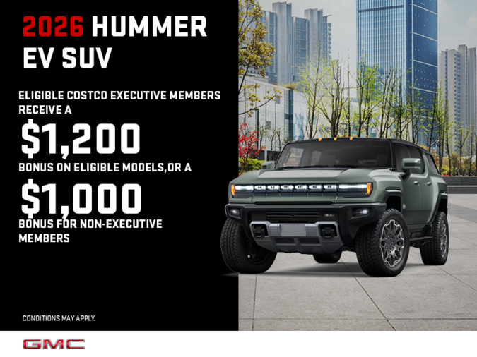 The 2026 GMC Hummer EV SUV