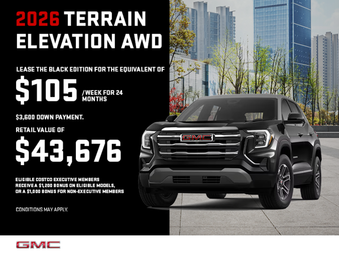 The 2026 GMC Terrain