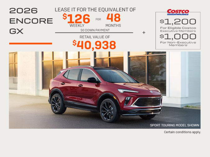 Get the 2026 Buick Encore GX
