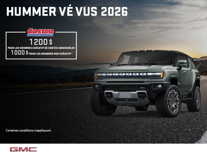 Le GMC Hummer VÉ VUS 2026