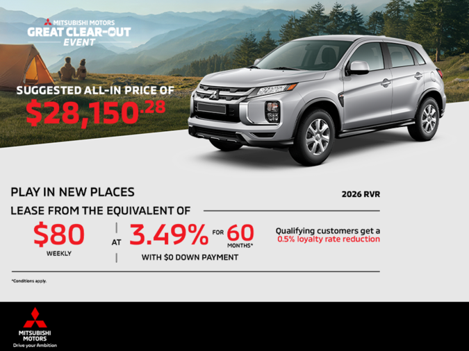 2026 Mitsubishi RVR