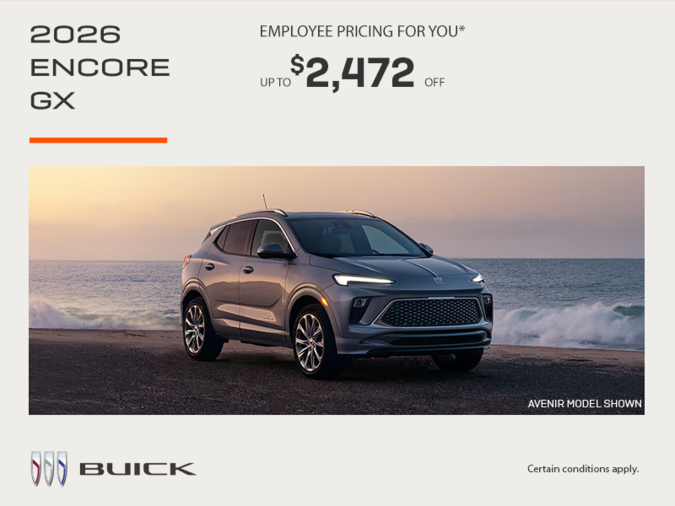 Get the 2026 Buick Encore GX